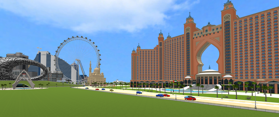 Sports Simulator - Dubai Environment Playable