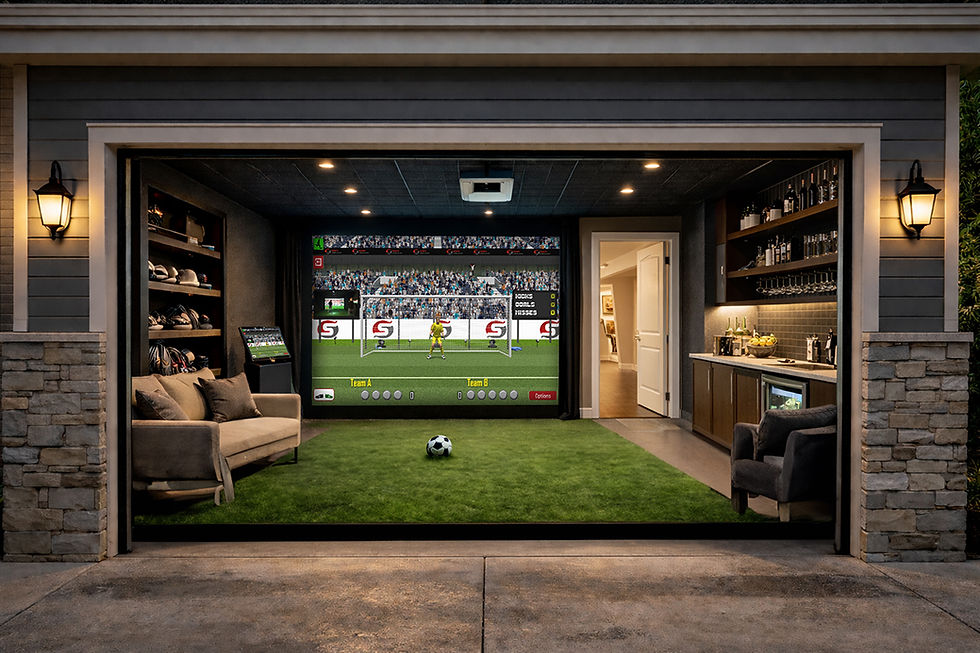 CREATE THE ULTIMATE SIMULATOR GARAGE CONVERSION: TRANSFORM YOUR GARAGE INTO A MULTI‑SPORT ENTERTAINMENT AREA