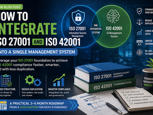 Integrate ISO 27001 ISO 42001  IMS Guide  Sampson ISO