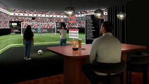 Sports Simulator - Brent Cross Simulator Installation