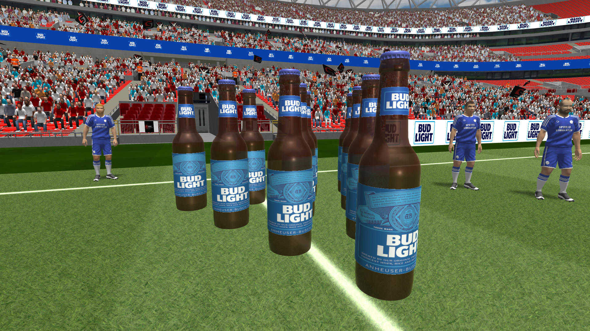 Sports Simulator Advertising and Branding