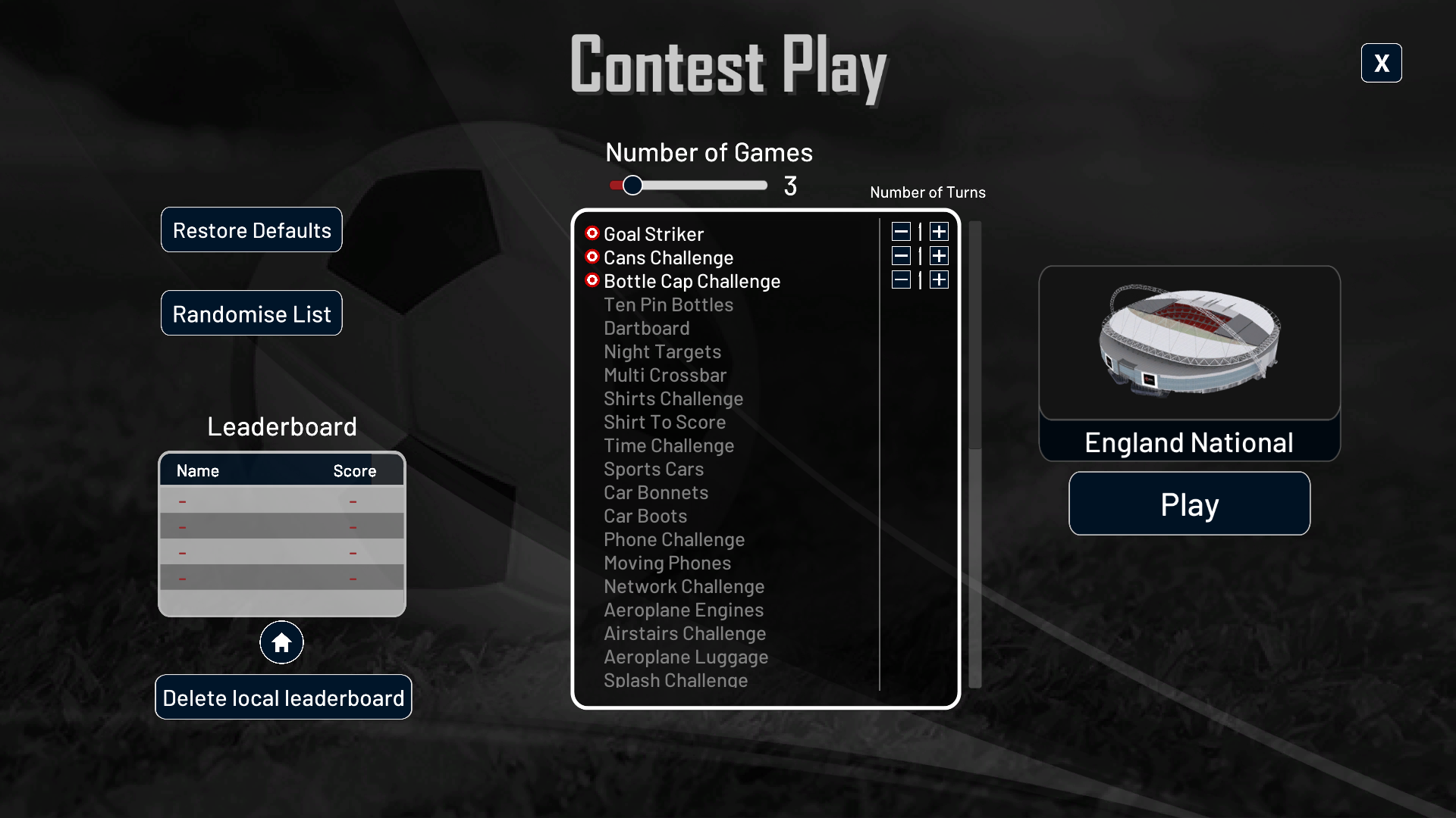 Sports Simulator Contest Pay