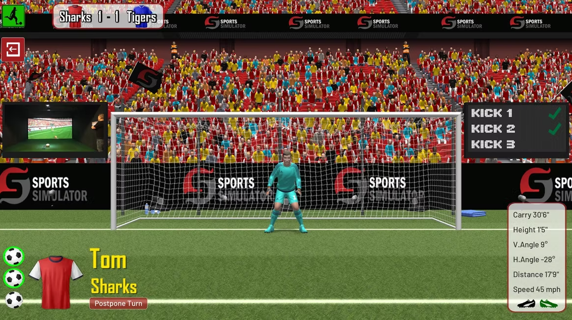 Football Simulator Match Play