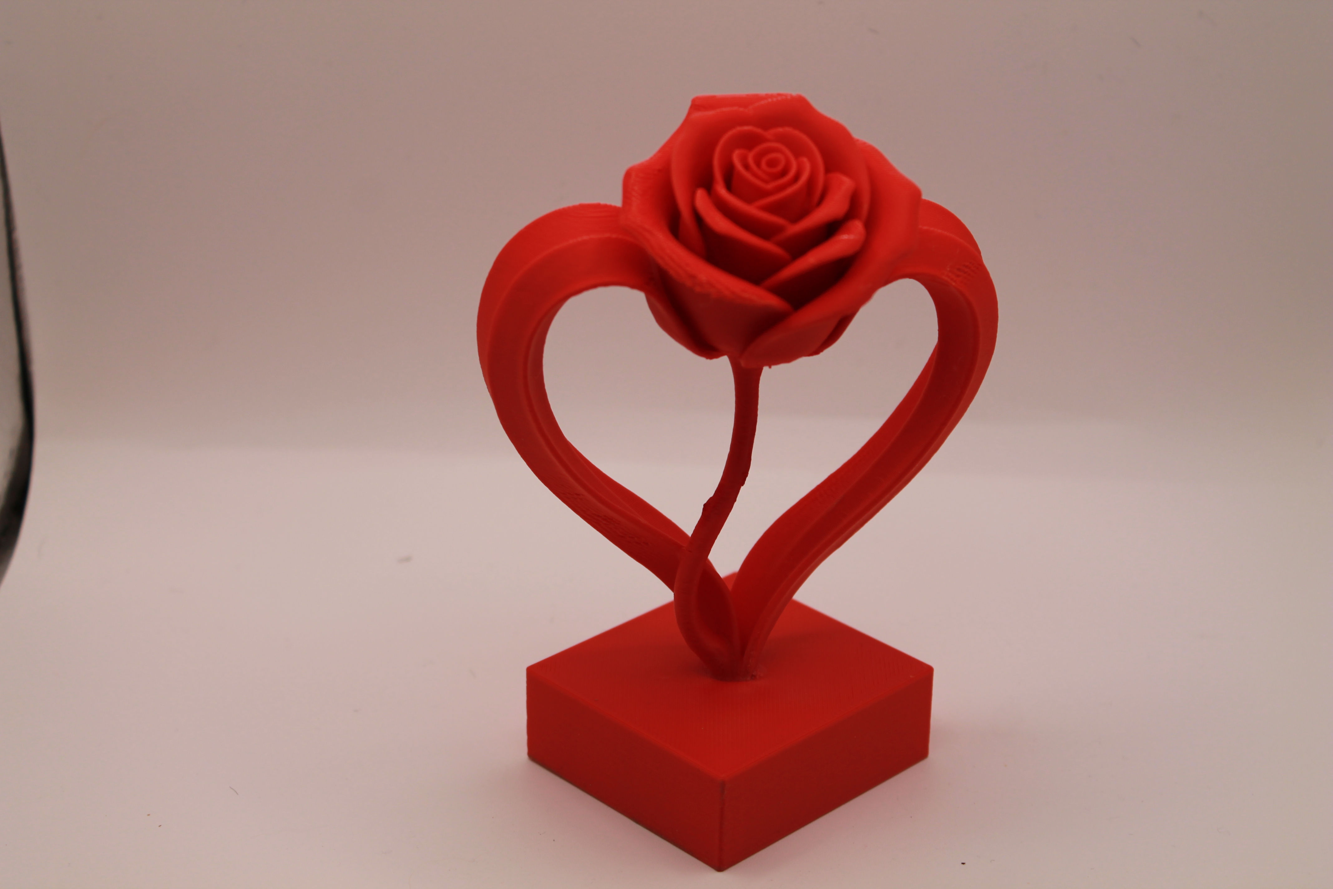 Herz mit Rose