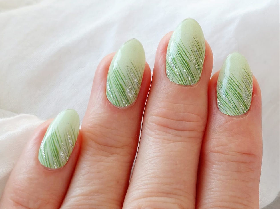 Miniature : Scratched Ombre wild lime
