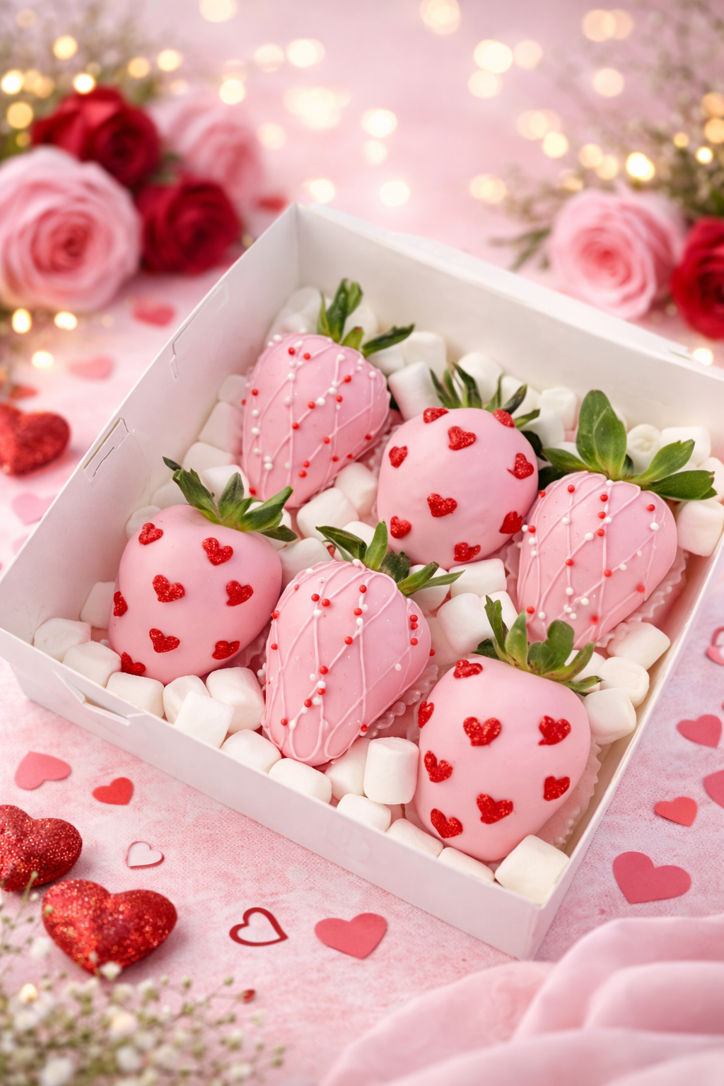 Arranged Food and Objects