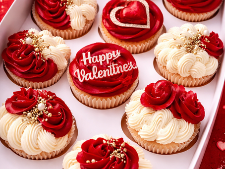 Valentine Cupcakes from Texas Bites Bakery in Killeen Texas