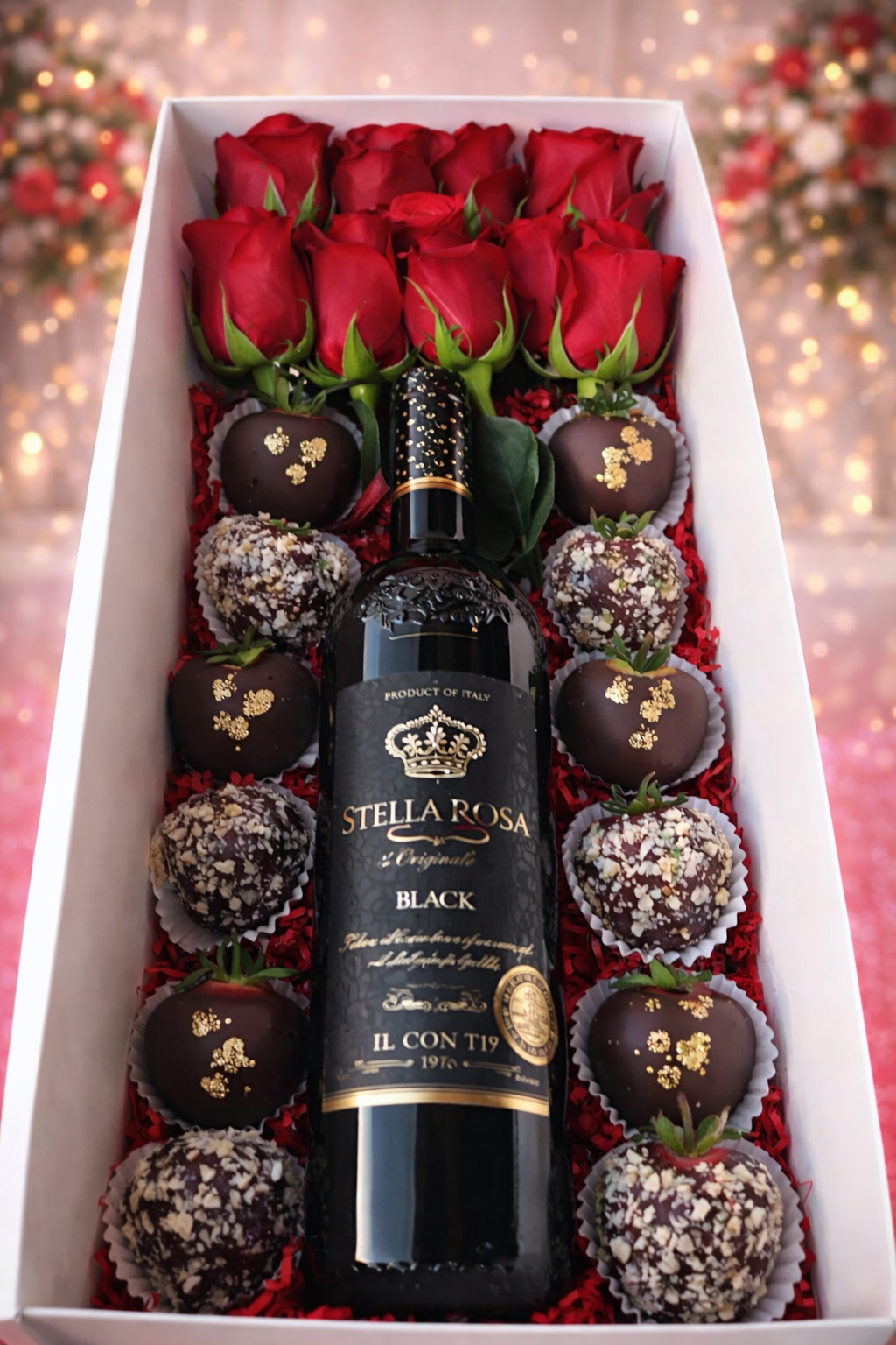 Arranged Food and Objects