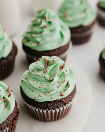 A St. Patrick's Day cupcake themed near Killeen TX