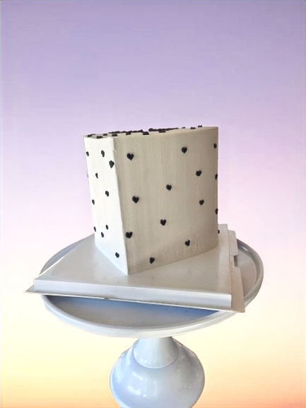 Thumbnail: White cake with black dots