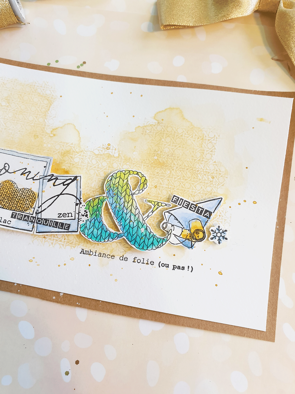 Miniature : Planche de tampons clear "Cocooning et Fiesta"