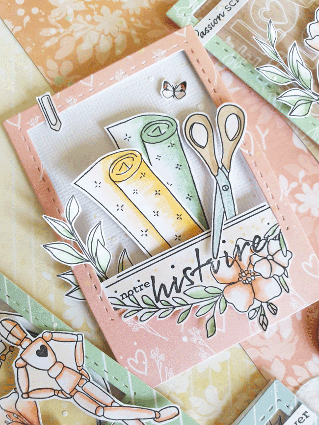 Miniature : Planche de tampons clear "Amour toujours"