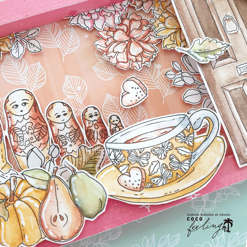 Miniature : Planche de tampons clear "Merveilleuse Famille"