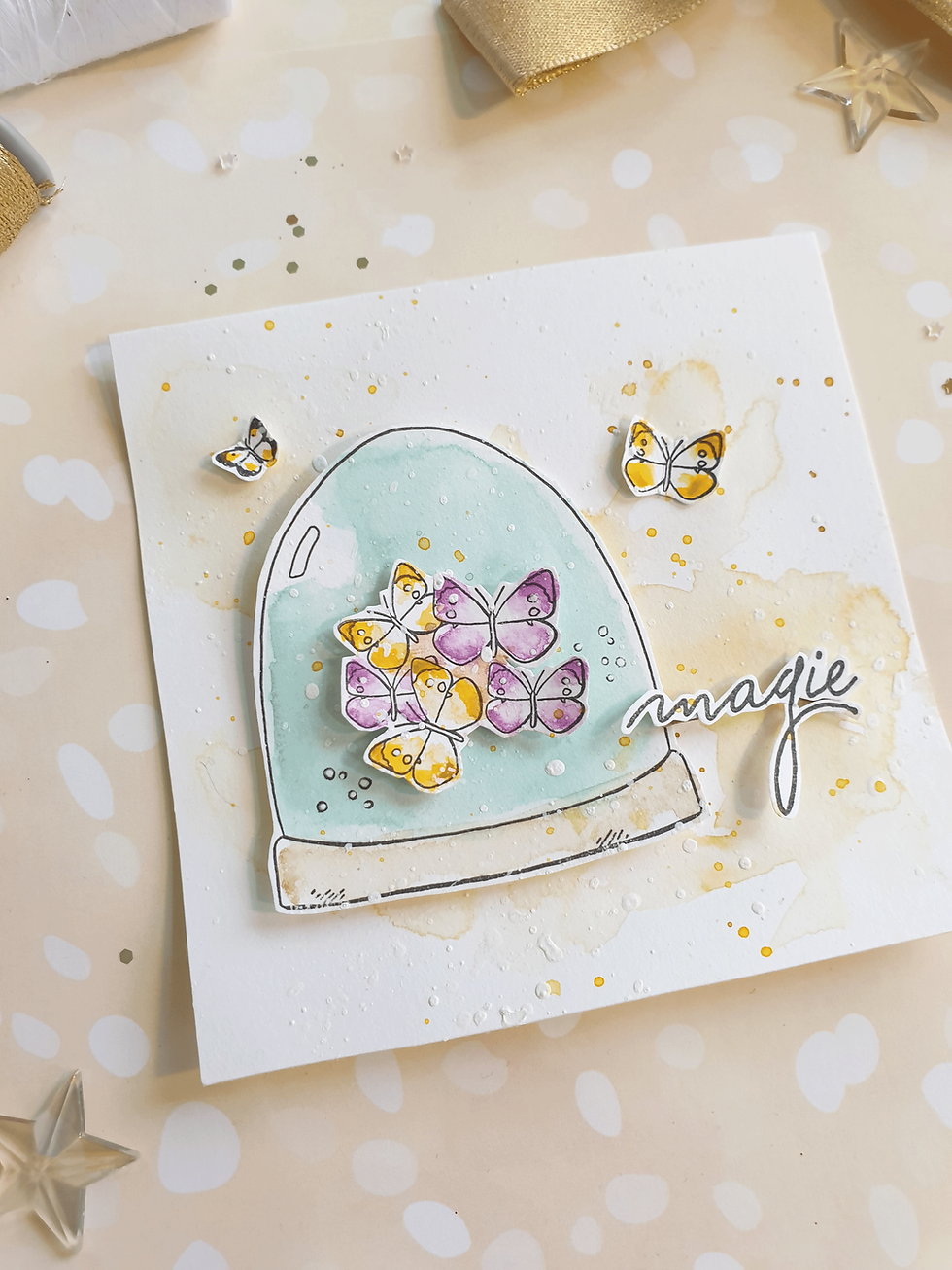 Miniature : Planche de tampons clear "Que du bien et du doux"