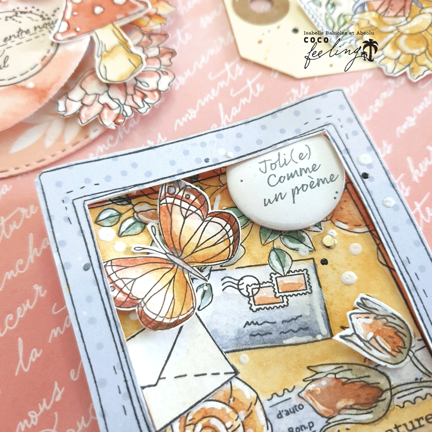 Miniature : Planche de tampons clear "Dahlia ravissant"