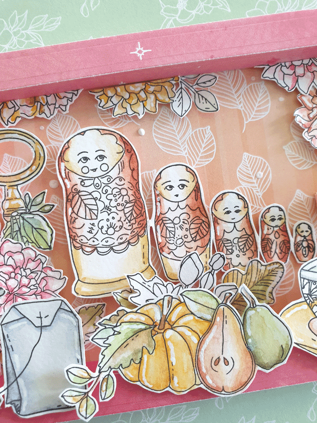 Miniature : Planche de tampons clear "Merveilleuse Famille"