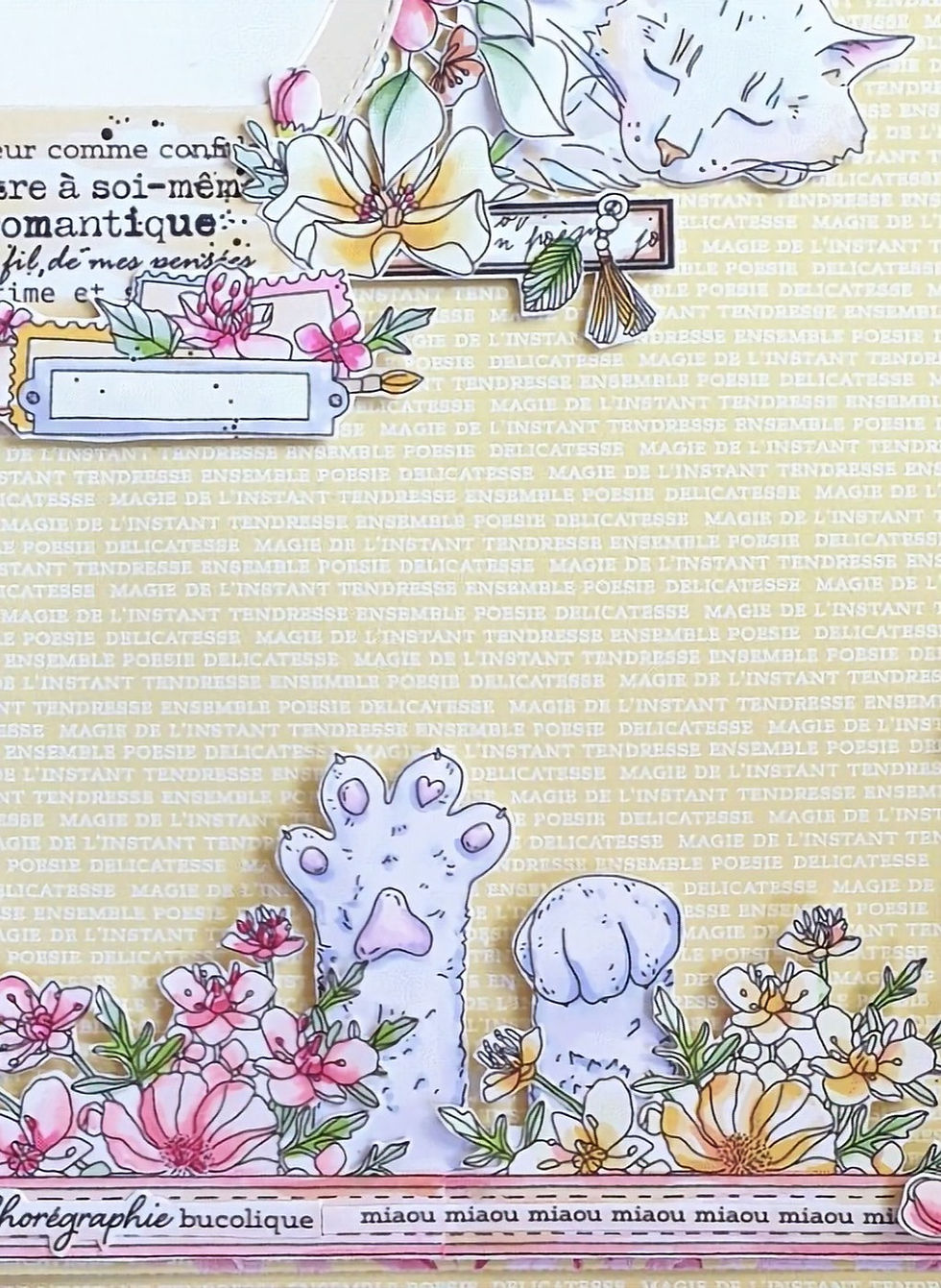 Miniature : Planche de tampons clear "Yoga du coeur"