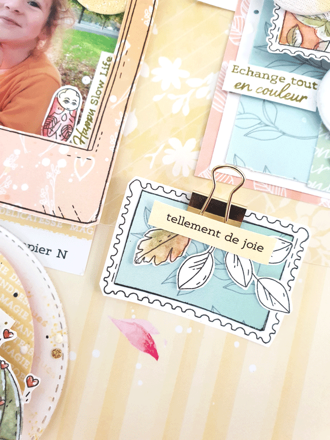 Miniature : Planche de tampons clear "Timbre et Polas"