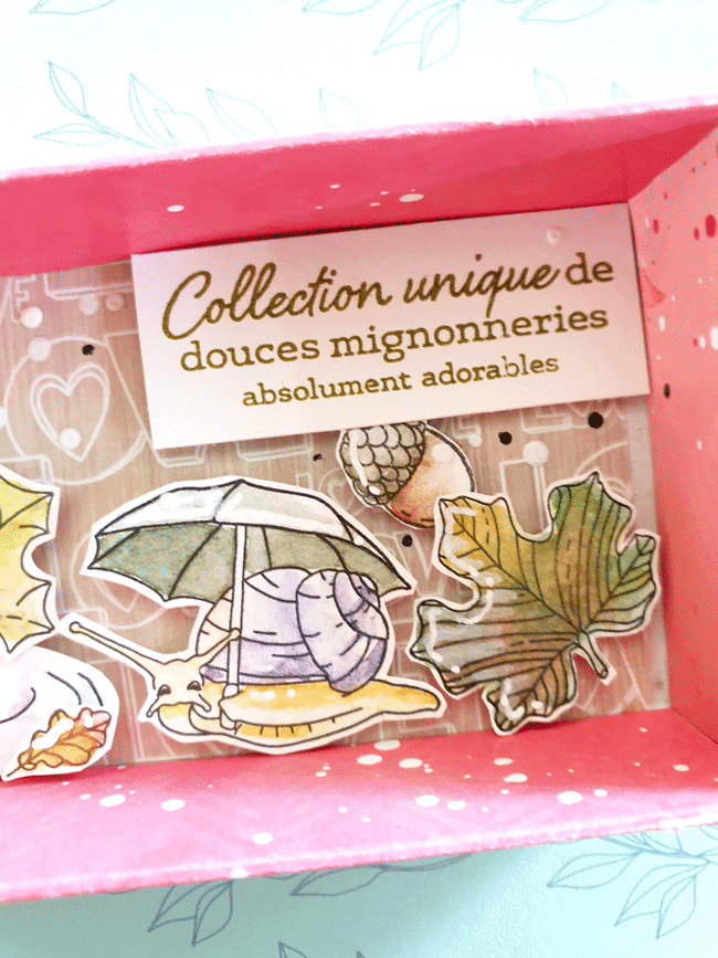Miniature : Planche de tampons clear "Feuilles d'automne"