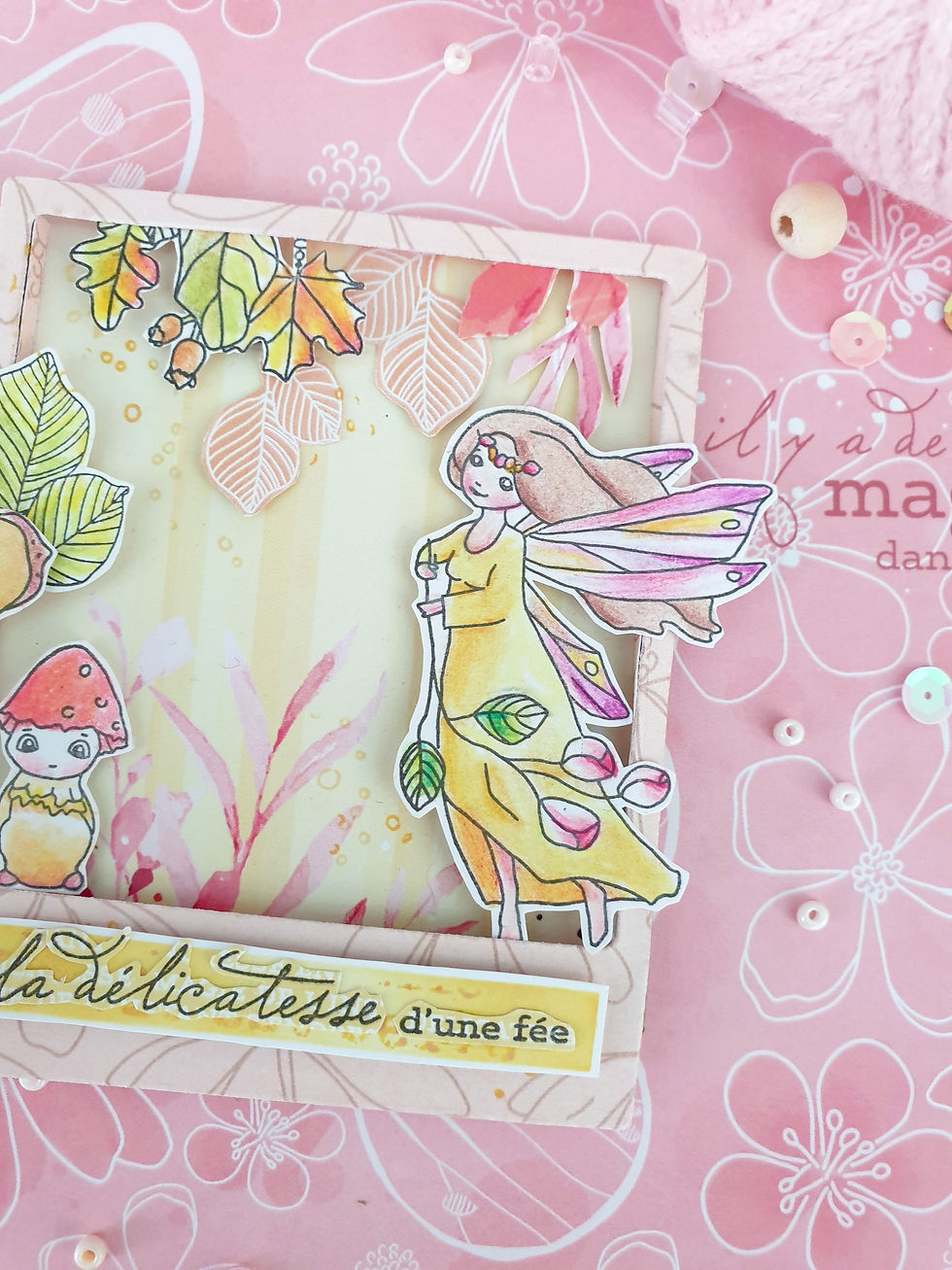 Miniature : Planche de tampons clear "Fleurs de fée"