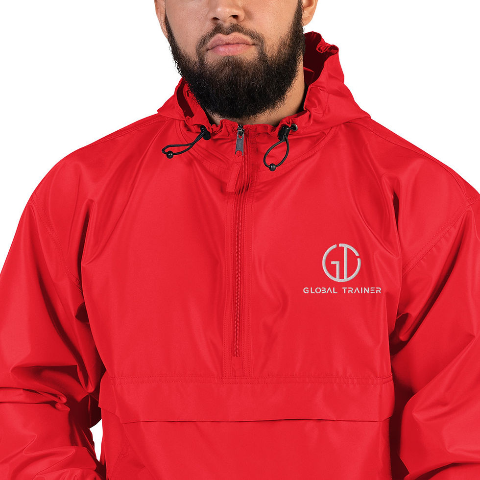 Thumbnail: Embroidered Champion Packable Jacket