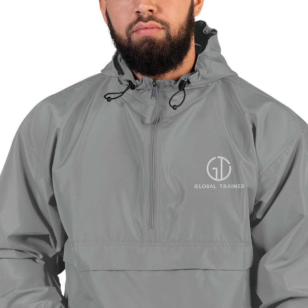 Thumbnail: Embroidered Champion Packable Jacket