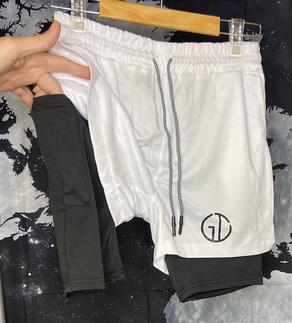 Thumbnail: Workout Shorts White