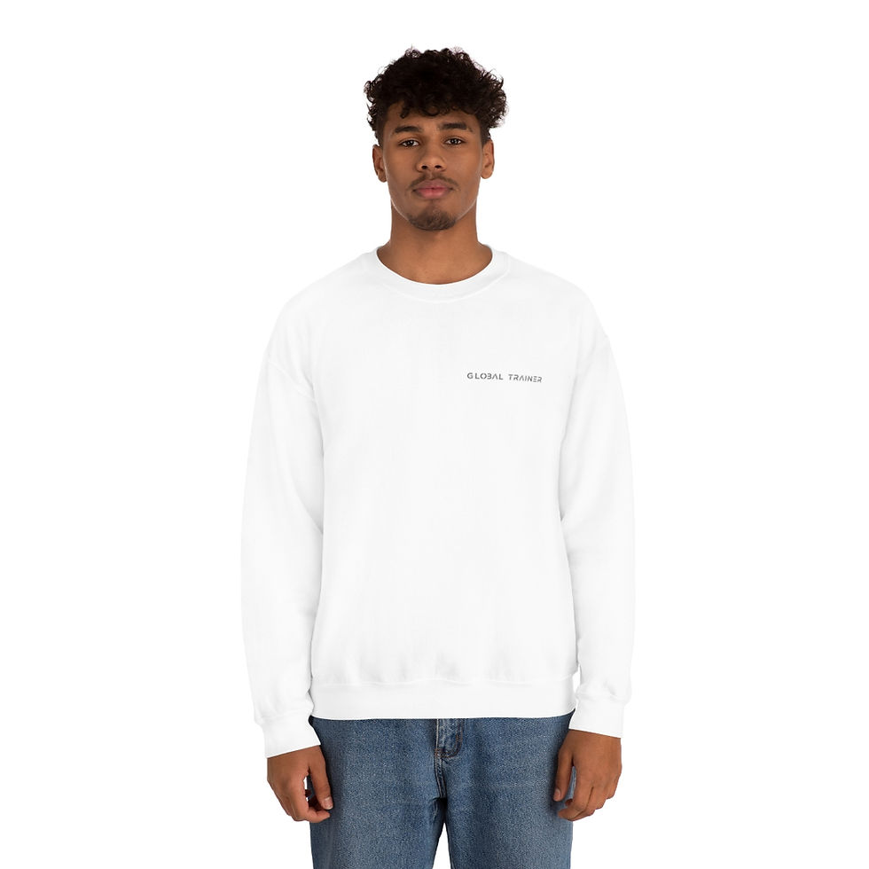 Thumbnail: Unisex Heavy Blend™ Crewneck Sweatshirt Black GT Name Logo