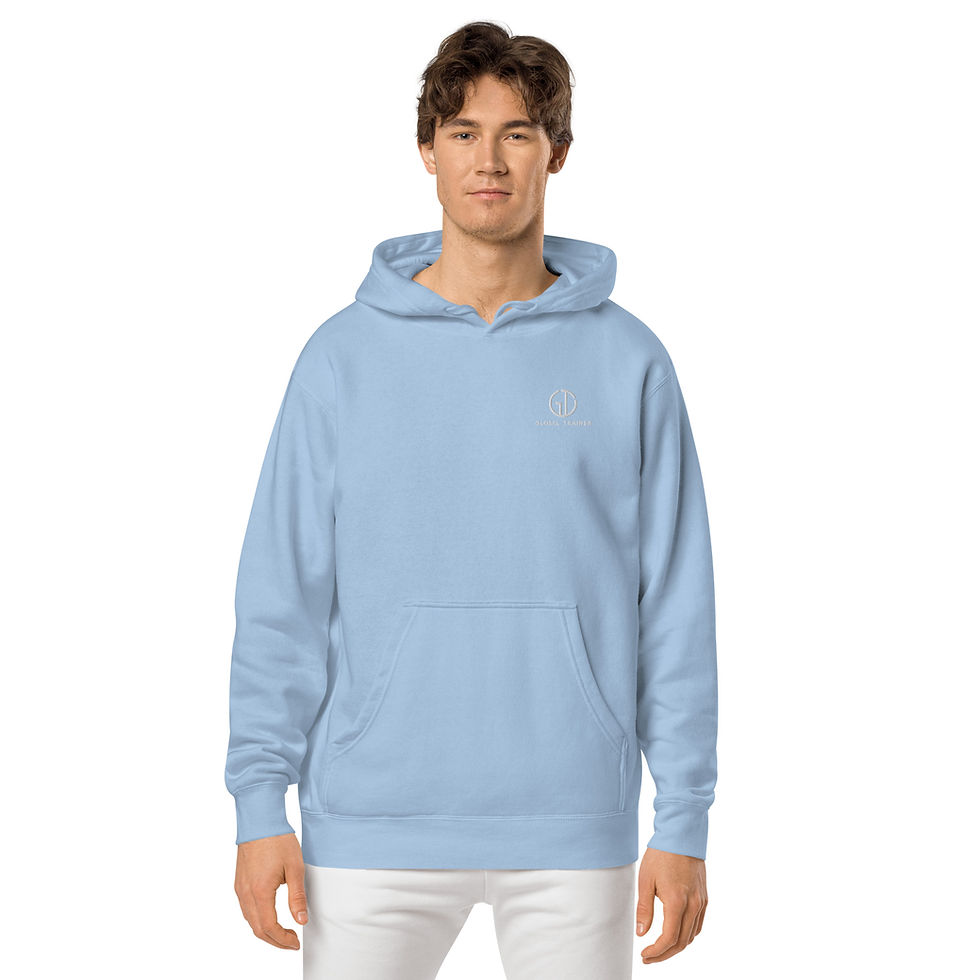 Thumbnail: Unisex pigment-dyed hoodie