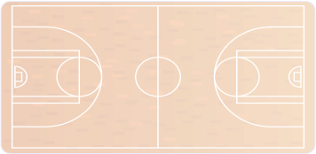 Basketball court illustration
