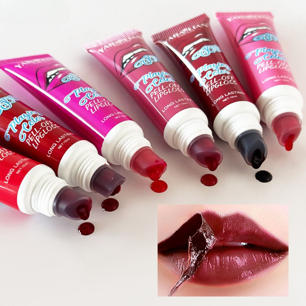 Peel Off Liquid Lipstick Amazing Tear Lipstick Lip Gloss Women Sexy Make Up Tear