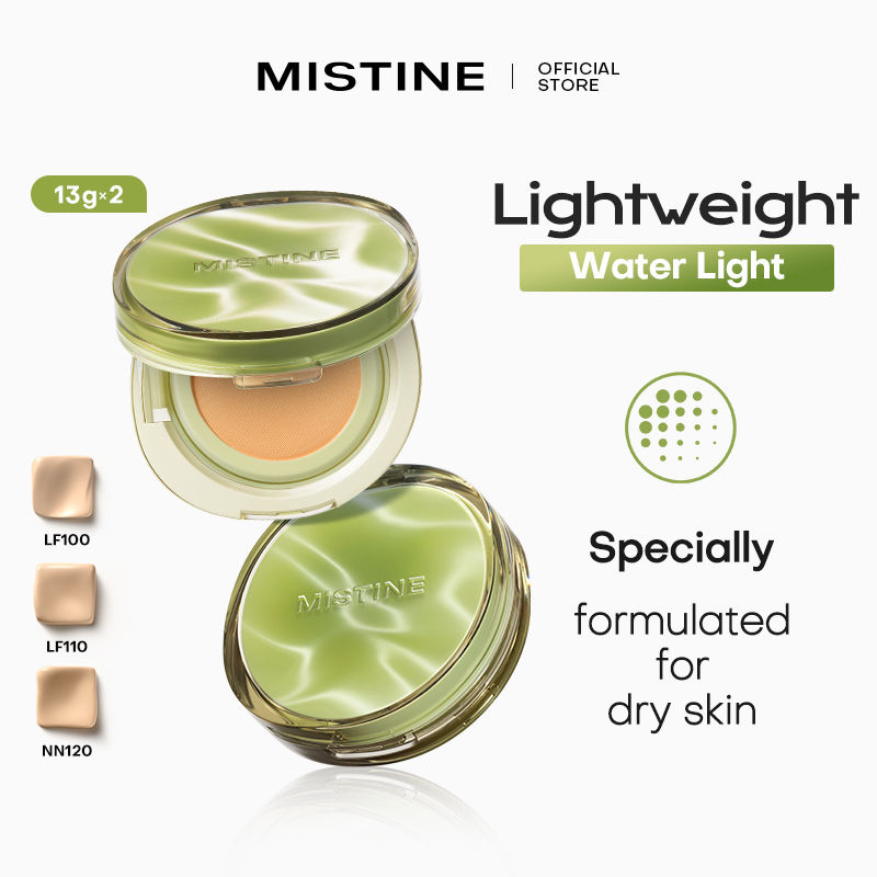 Mistine Foundation Air Cushion Makeup with Natural Dewy Finish Moisturize Nouris