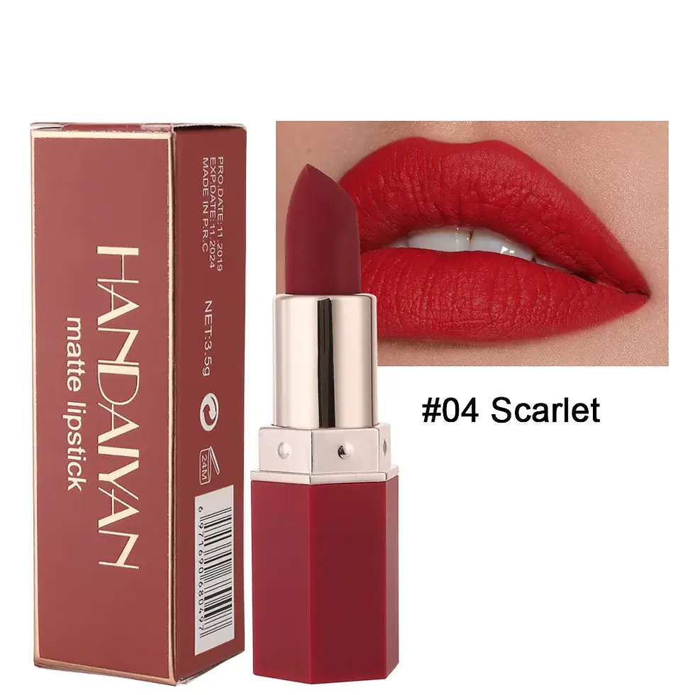 Thumbnail: Nude Matte Lipstick Waterproof Long Lasting Non-stick Cup Lip Stick Not Fading