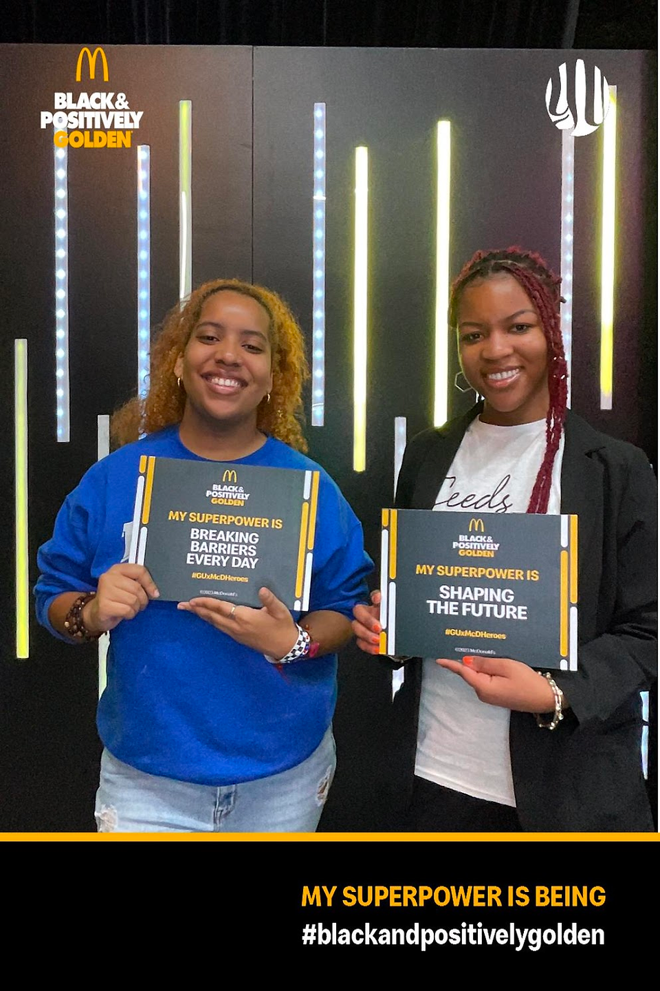 Pristine Onuoha & Mecca Patterson-Guridy  at the 2023 Essence Girls United Disruptor Summit