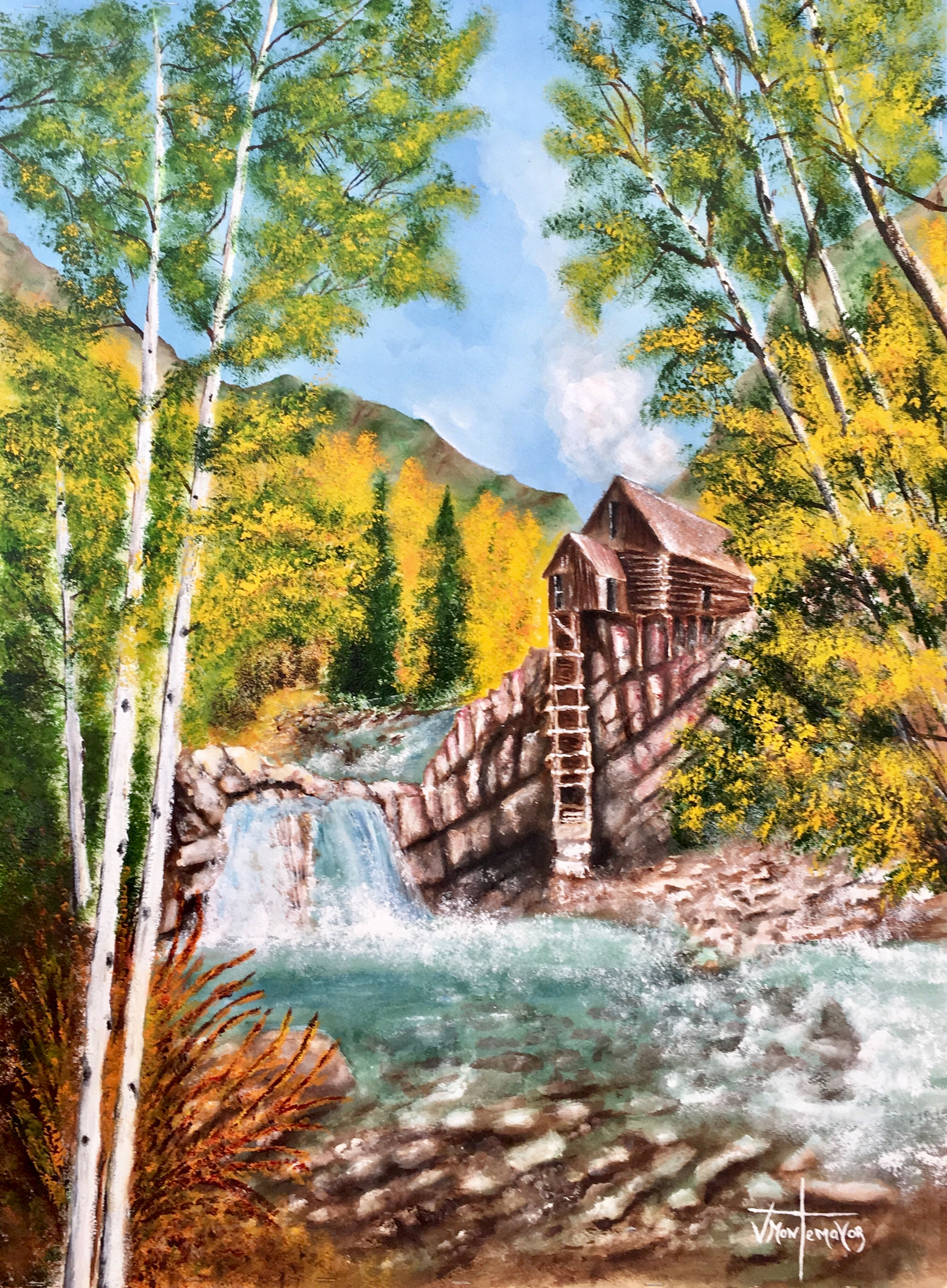 Old Mill in Autumn