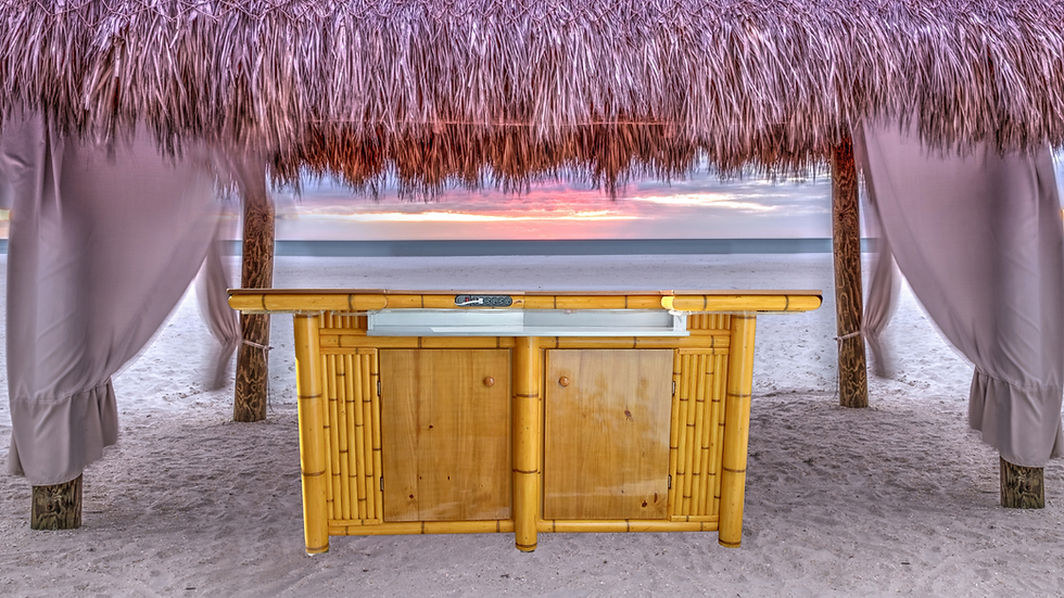 Thumbnail: The V40 Tiki Bar-full size bar with space saving shape