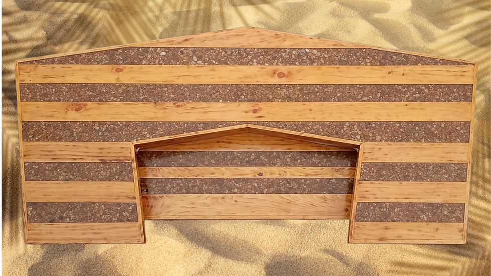 Thumbnail: The Rocky River Tiki bar with stone inlay epoxy bar tops