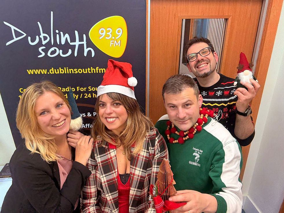 Da sinistra: Vale, Gaia, Andrea Rizzitelli Iadarola e Alfonso