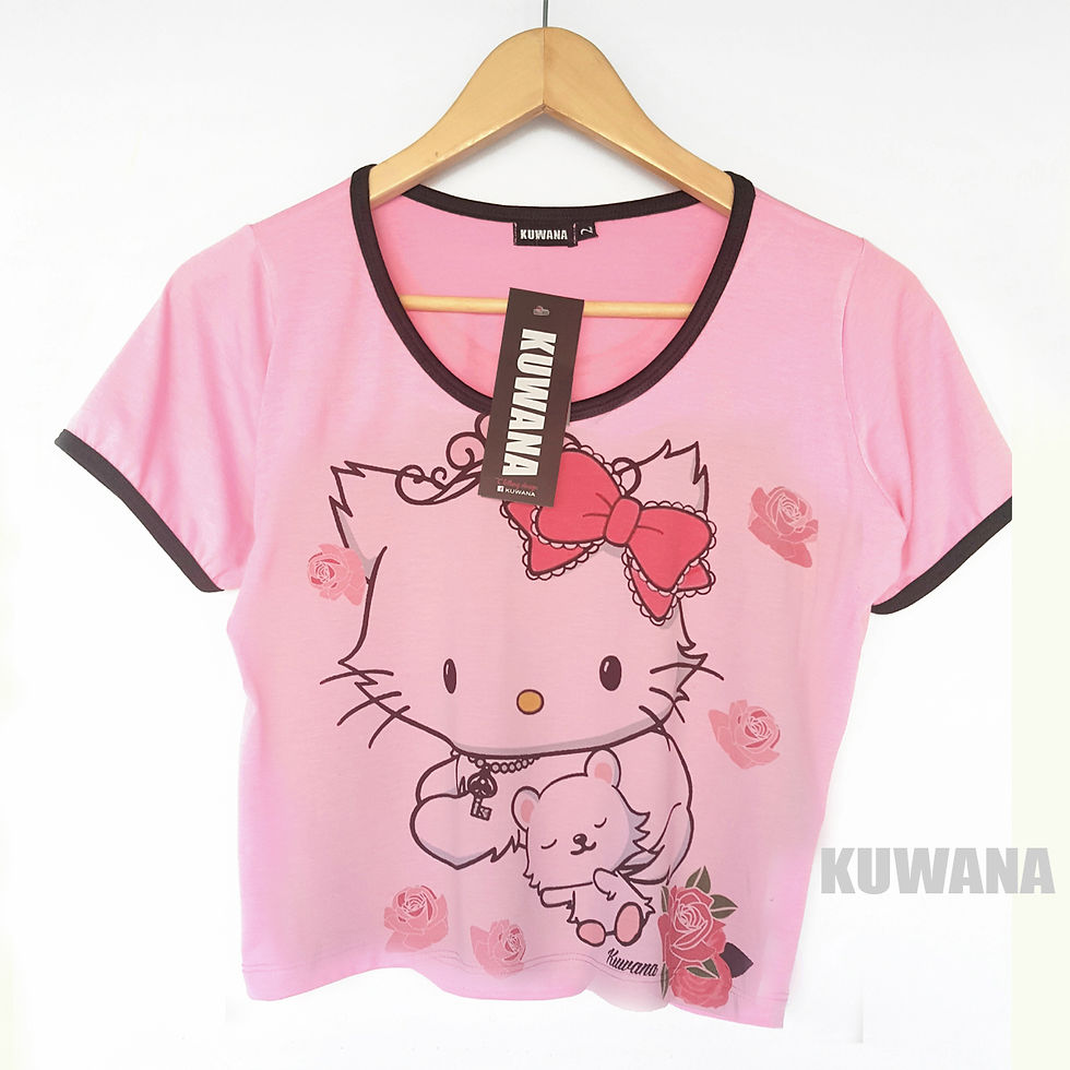 💘Remera "Kitty" $310- T1 y T2