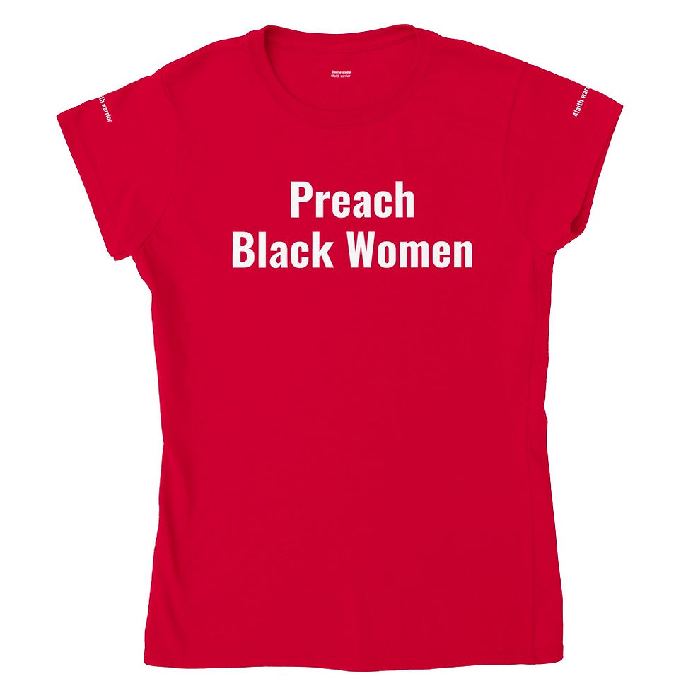 Thumbnail: Preach Black Women t-shirt JMcGee
