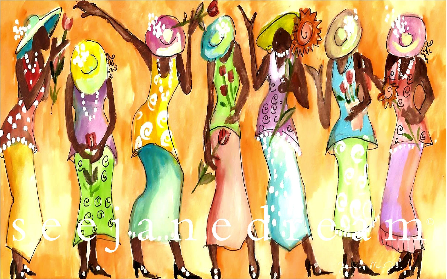 Church Lady Rose Greeting Card