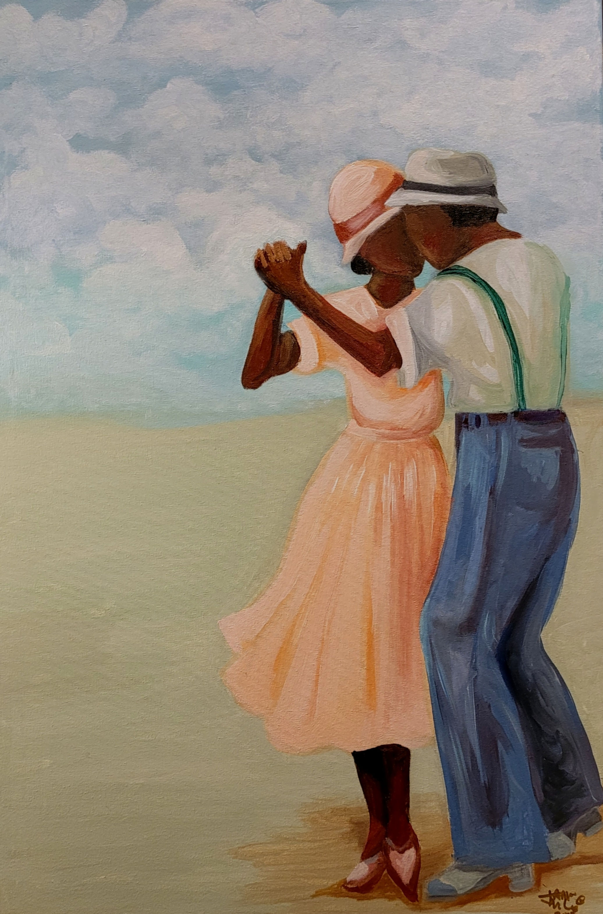 We Dance 16 x 20