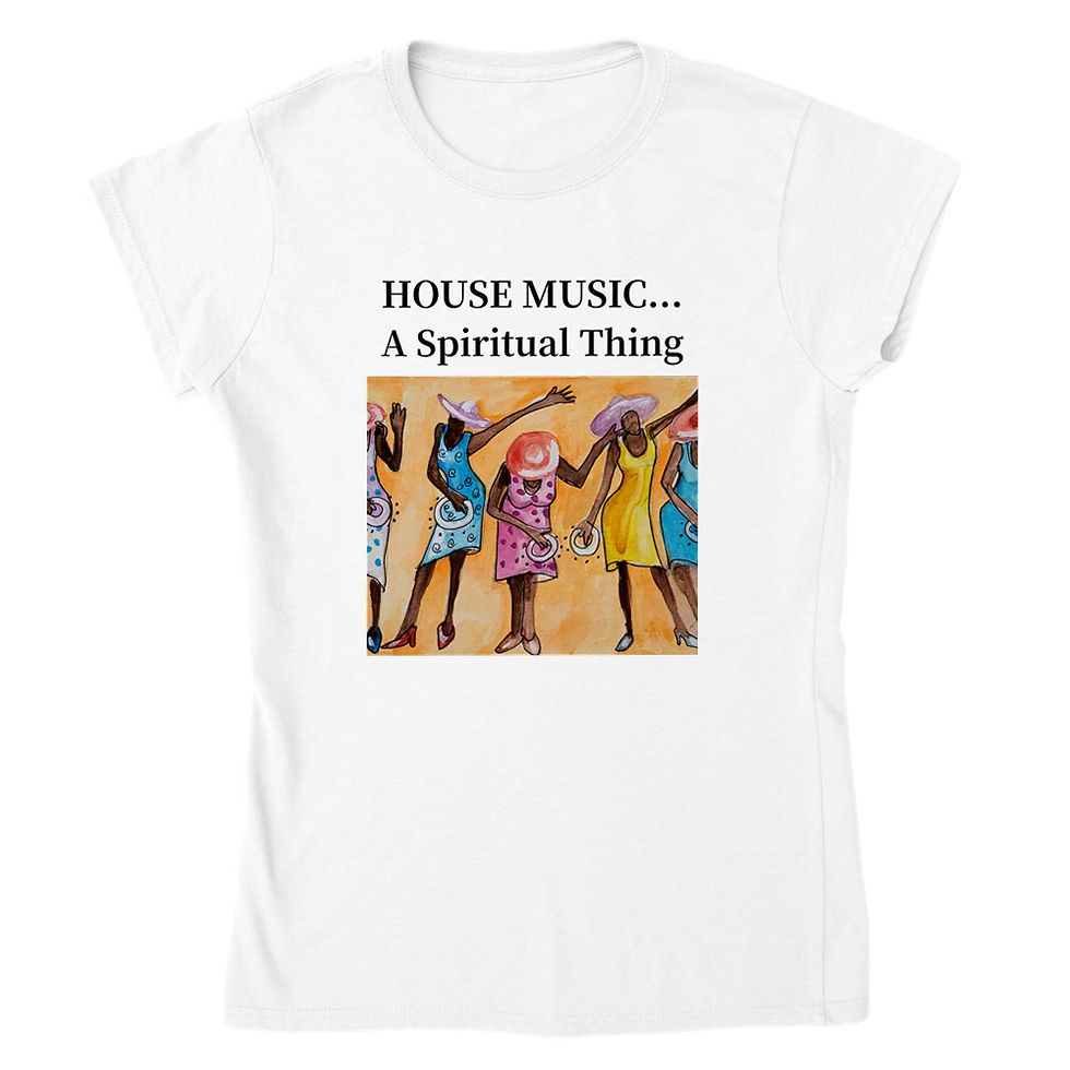 Thumbnail: House Music Spiritual JMcGee Classic Womens Crewneck T-shirt