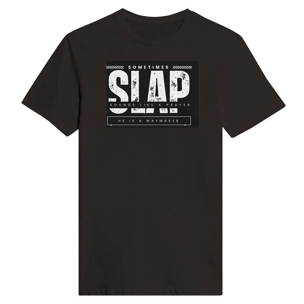 Thumbnail: SLAP  Waymaker  design  by Janie McGee Classic Womens Crewneck T-shirt