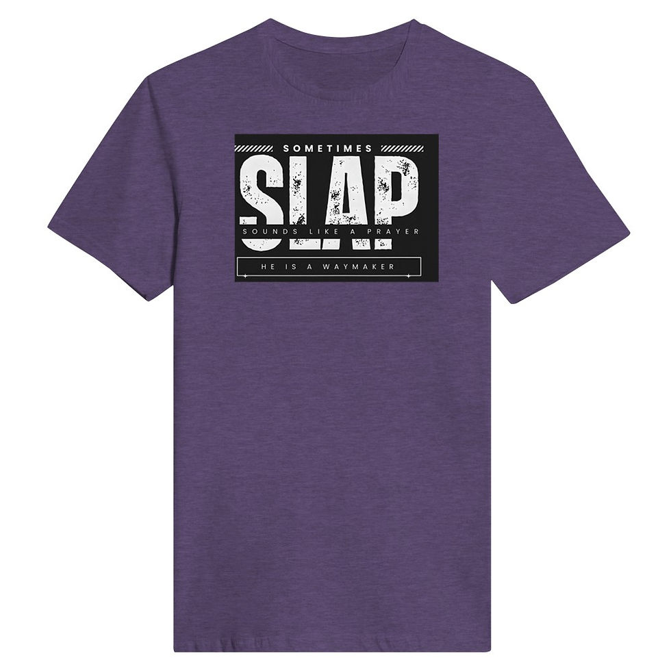 Thumbnail: SLAP  Waymaker  design  by Janie McGee Classic Womens Crewneck T-shirt