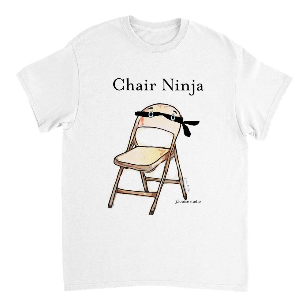 Chair Ninja JMcGee Heavyweight Unisex Crewneck T-shirt