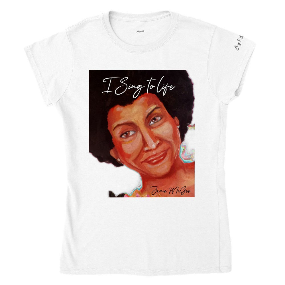 Sing to Life art by Janie McGee Classic Womens Crewneck T-shirt
