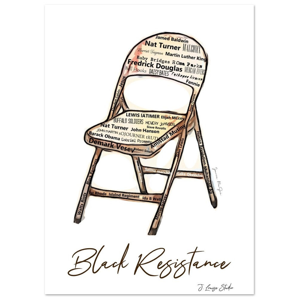 Chair Resistance JMcGee Premium Matte Paper Poster