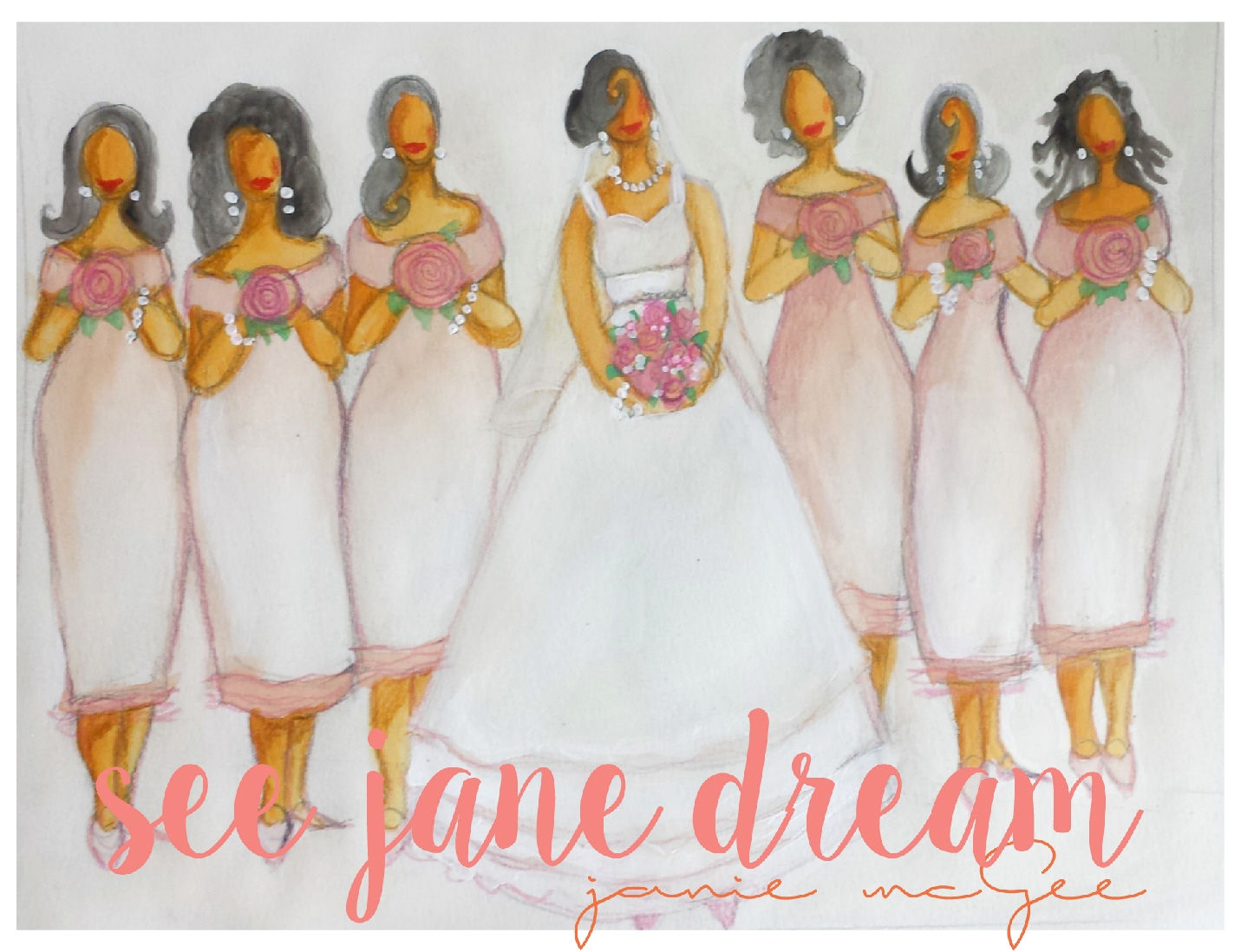 Church Lady Wedding Greeting Cards