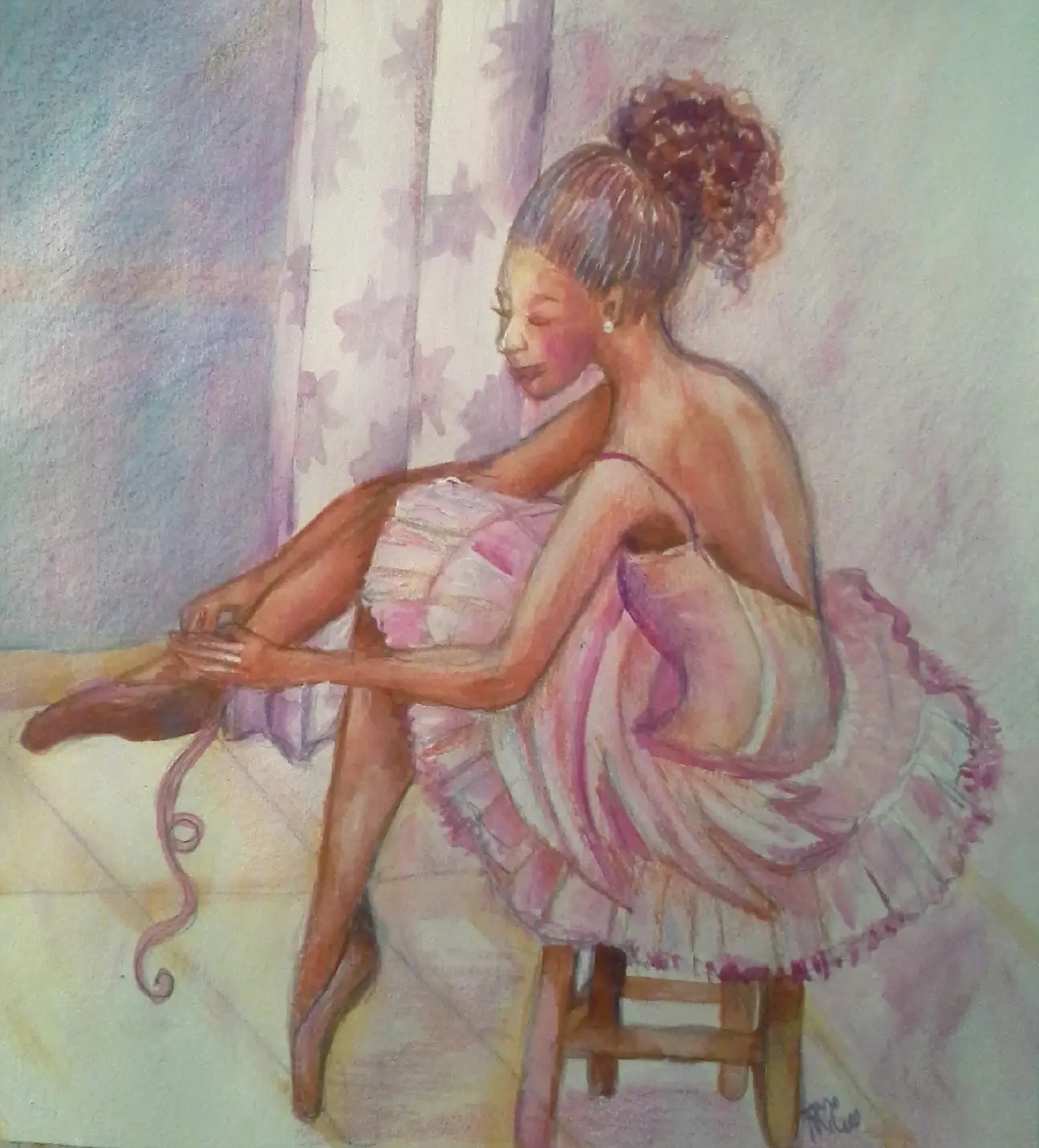 Ballet Moment 16 x 20